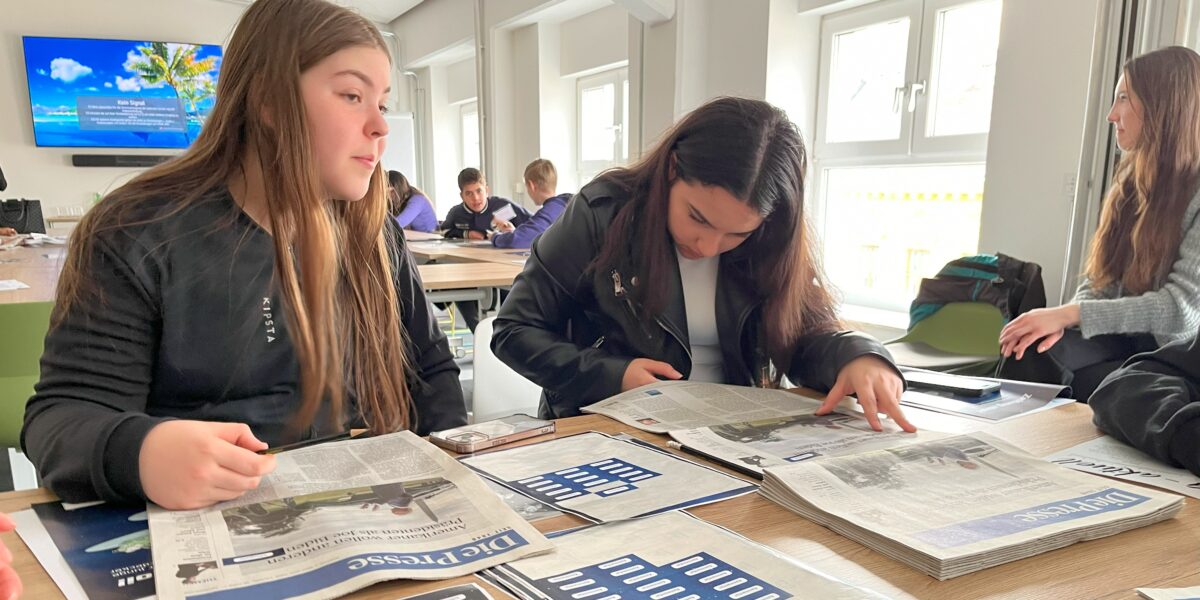 Zeitung ahoi! Exkursion zur Tageszeitung “Die Presse”