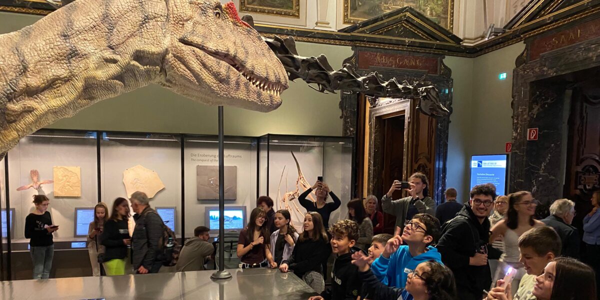 Besuch der 2c im Naturhistorischen Museum