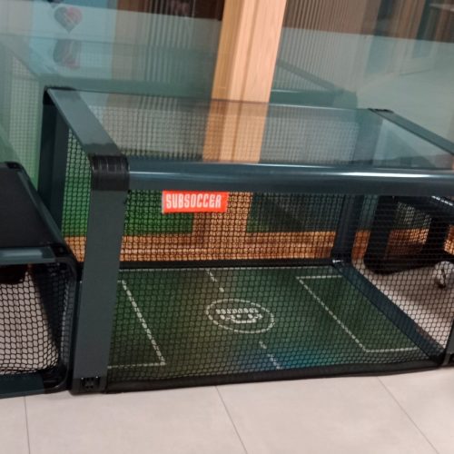 Sitzfußballkäfig